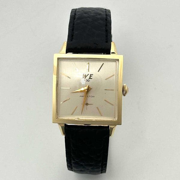 Hamilton 14k Gold Award Watch - 30 Years Western Electric Company
