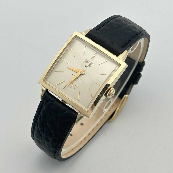 Hamilton 14k Gold Award Watch - 30 Years Western Electric Company