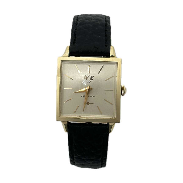 Hamilton 14k Gold Award Watch - 30 Years Western Electric Company