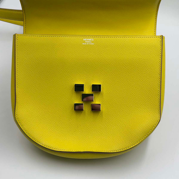 Hermès Mosaïque Au 24-21 Bag Epsom Leather - Citron