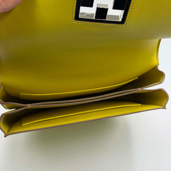 Hermès Mosaïque Au 24-21 Bag Epsom Leather - Citron