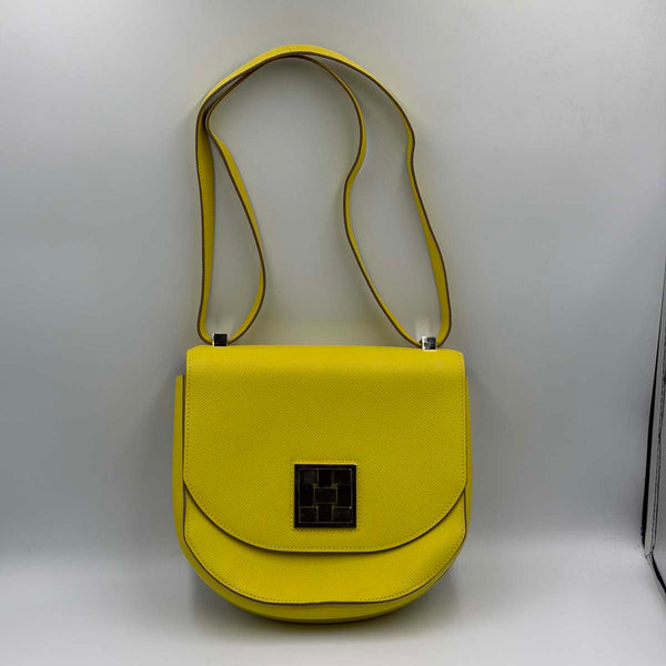 Hermès Mosaïque Au 24-21 Bag Epsom Leather - Citron