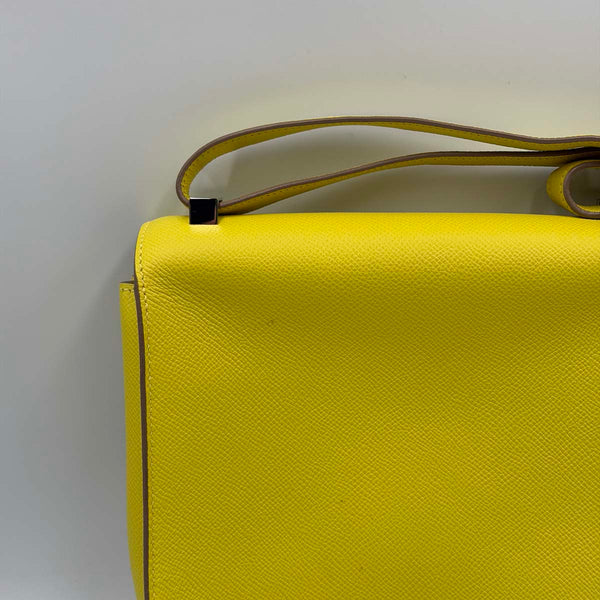 Hermès Mosaïque Au 24-21 Bag Epsom Leather - Citron