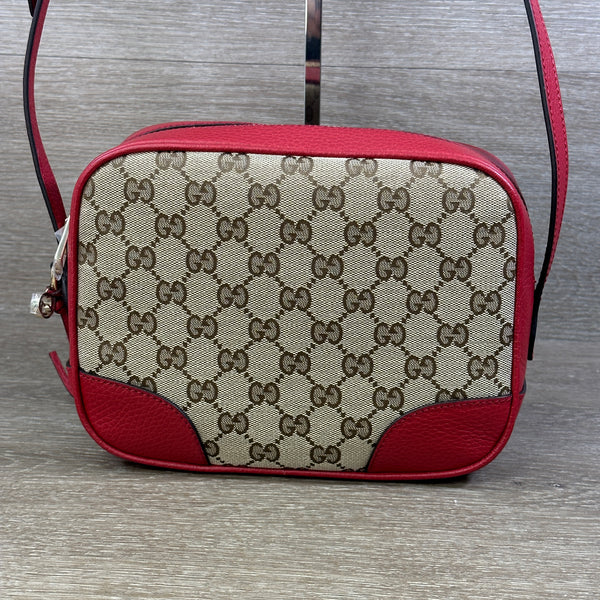 Gucci Bree Crossbody GG Red Leather - Chicago Pawners & Jewelers
