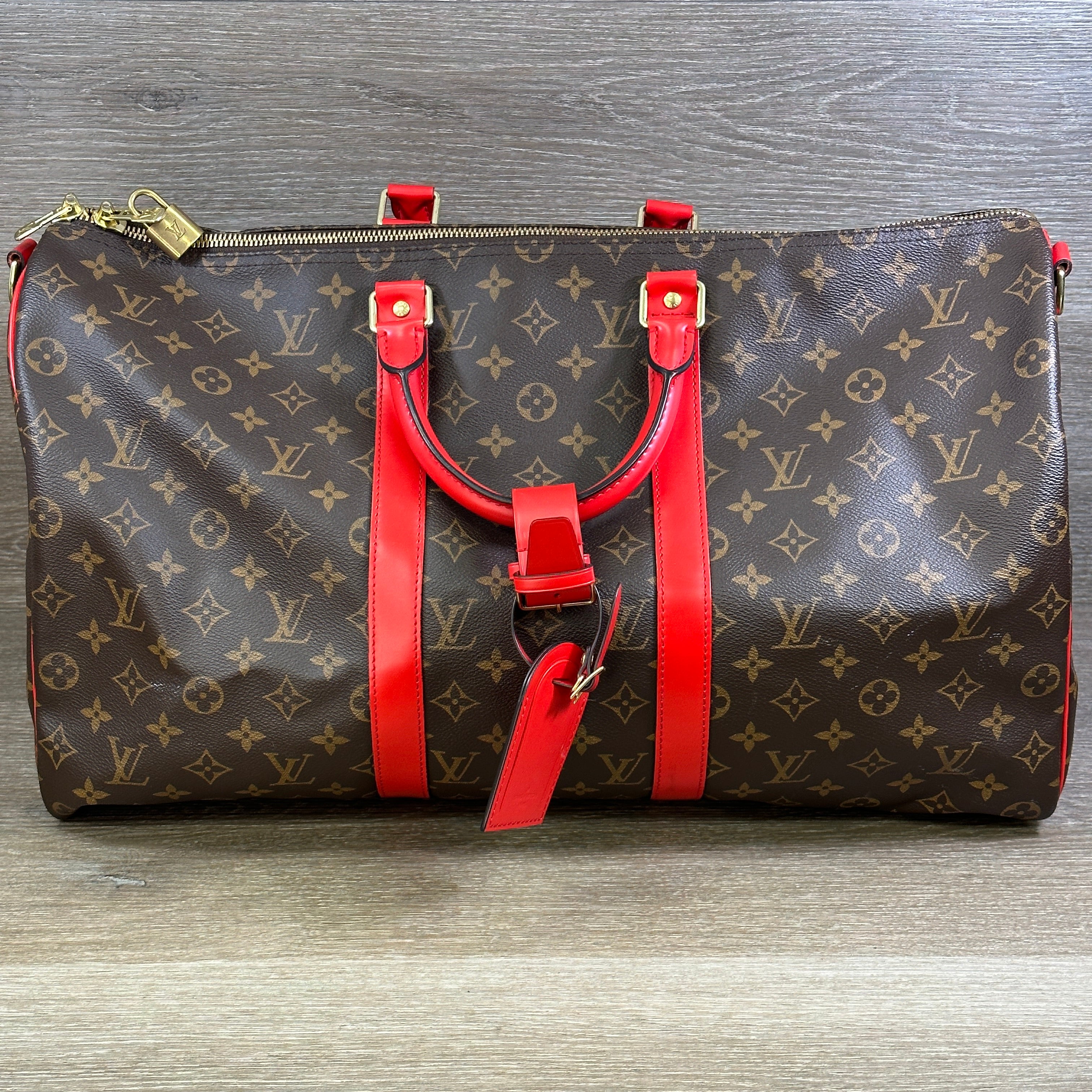Louis Vuitton Monogram Chess Keepall Bandouliere 50 – Curated by Charbel