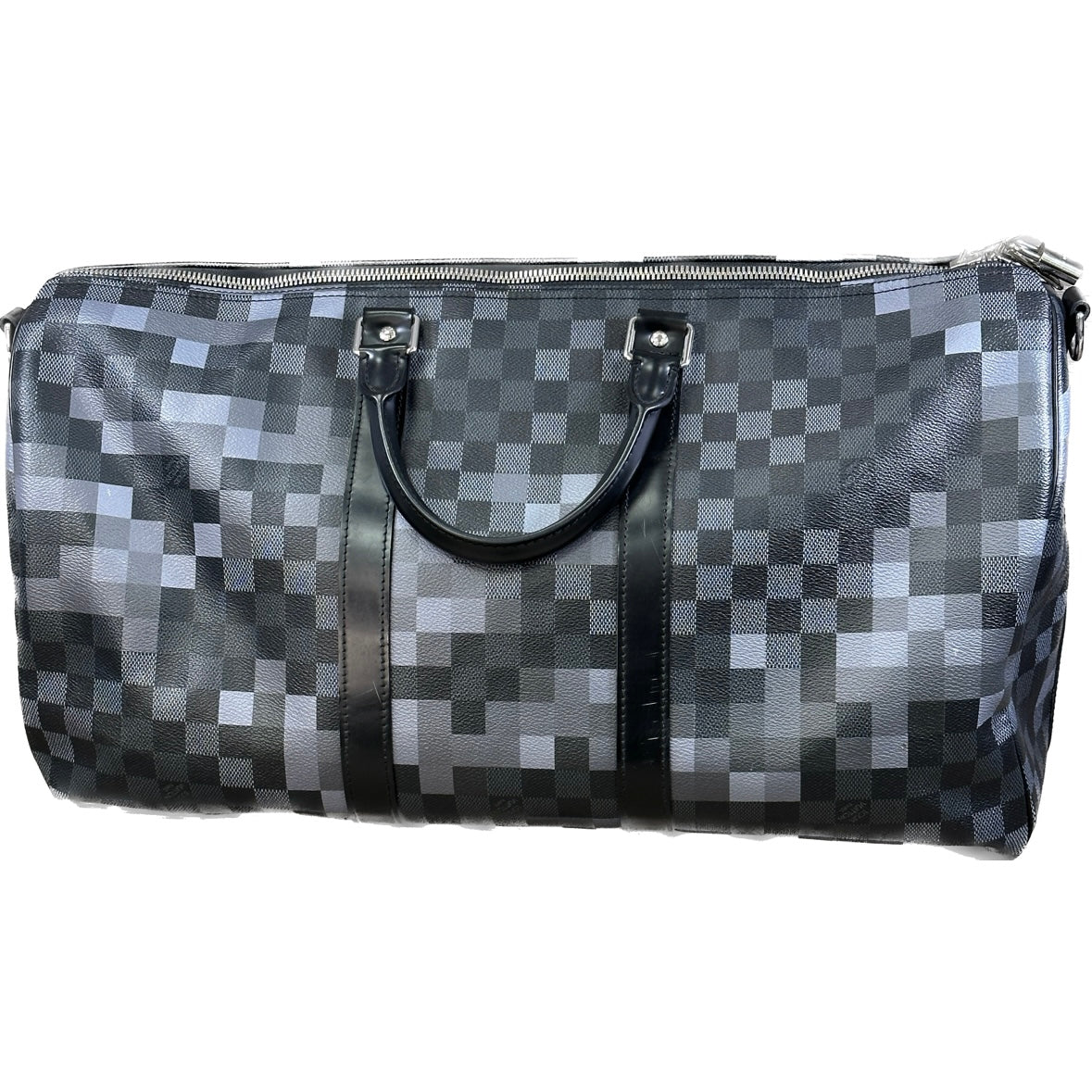 Travel Bag Keepall Bandouliere 55 Graphite Louis Vuitton Keepall