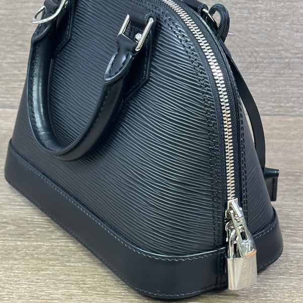Louis Vuitton Alma BB Epi Leather - Black