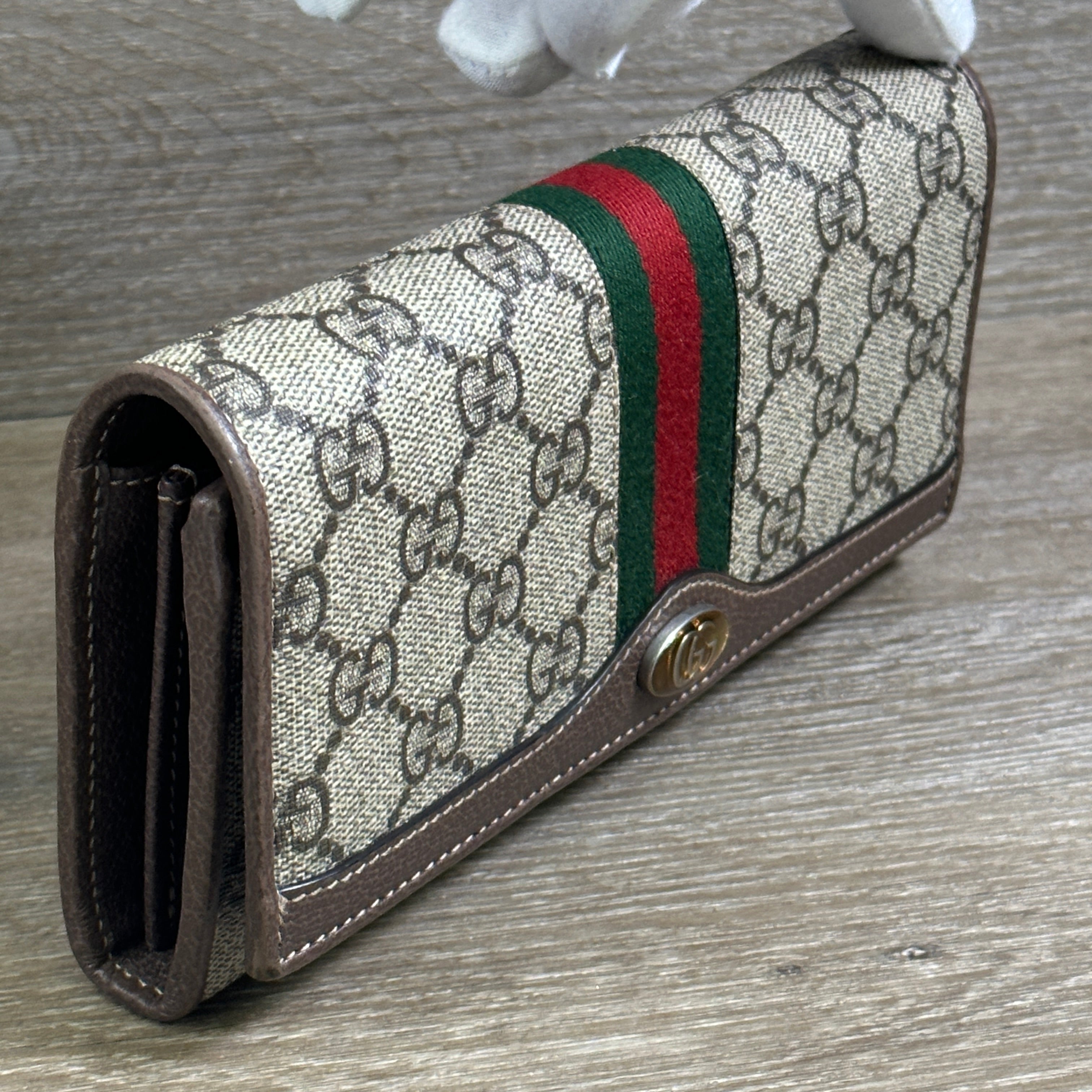 GUCCI Ophidia Gg Supreme Chain Wallet for Women