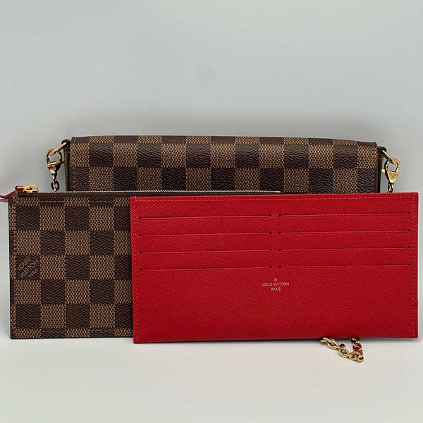 Louis Vuitton Felicie Pochette Damier Ebene
