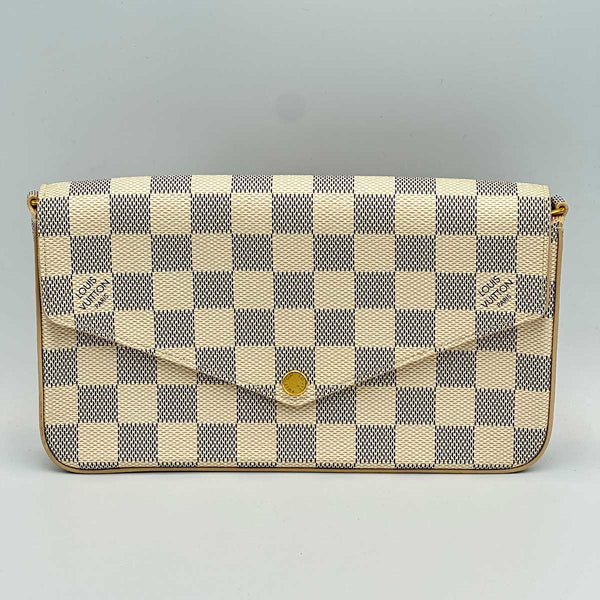 Louis Vuitton Felicie Pochette Damier Azur