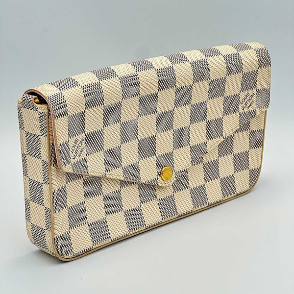 Louis Vuitton Felicie Pochette Damier Azur