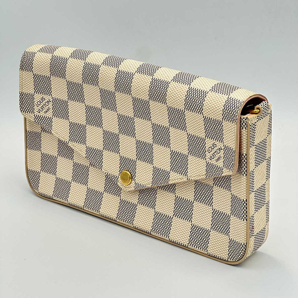Louis Vuitton Felicie Pochette Damier Azur