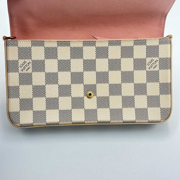 Louis Vuitton Felicie Pochette Damier Azur