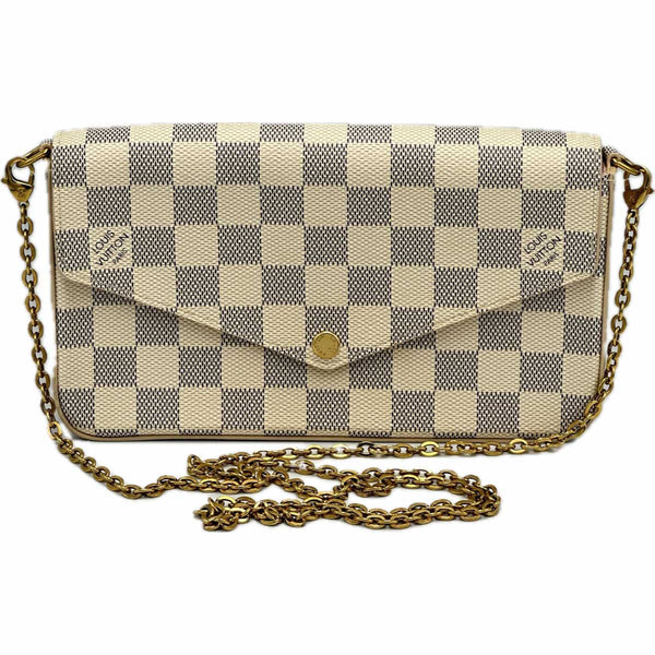 Louis Vuitton Felicie Pochette Damier Azur