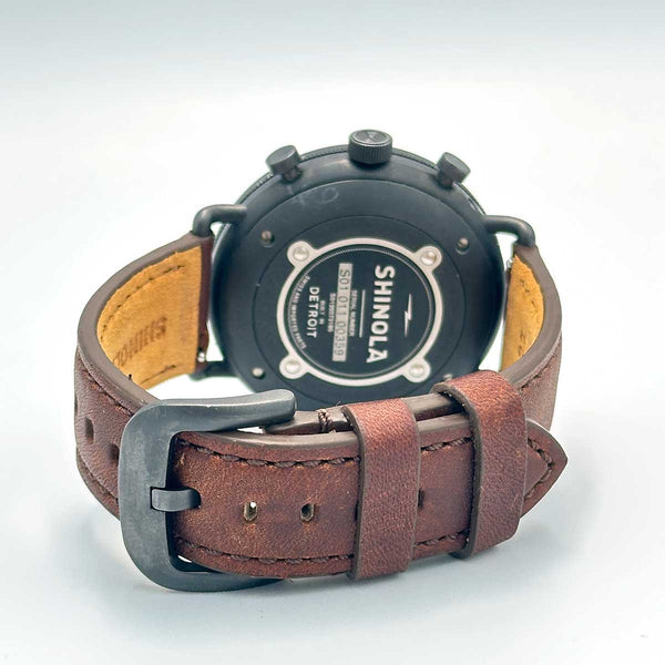 Shinola Canfield Sport 45mm Men's Watch, Light Tan Dial - Chicago Pawners & Jewelers