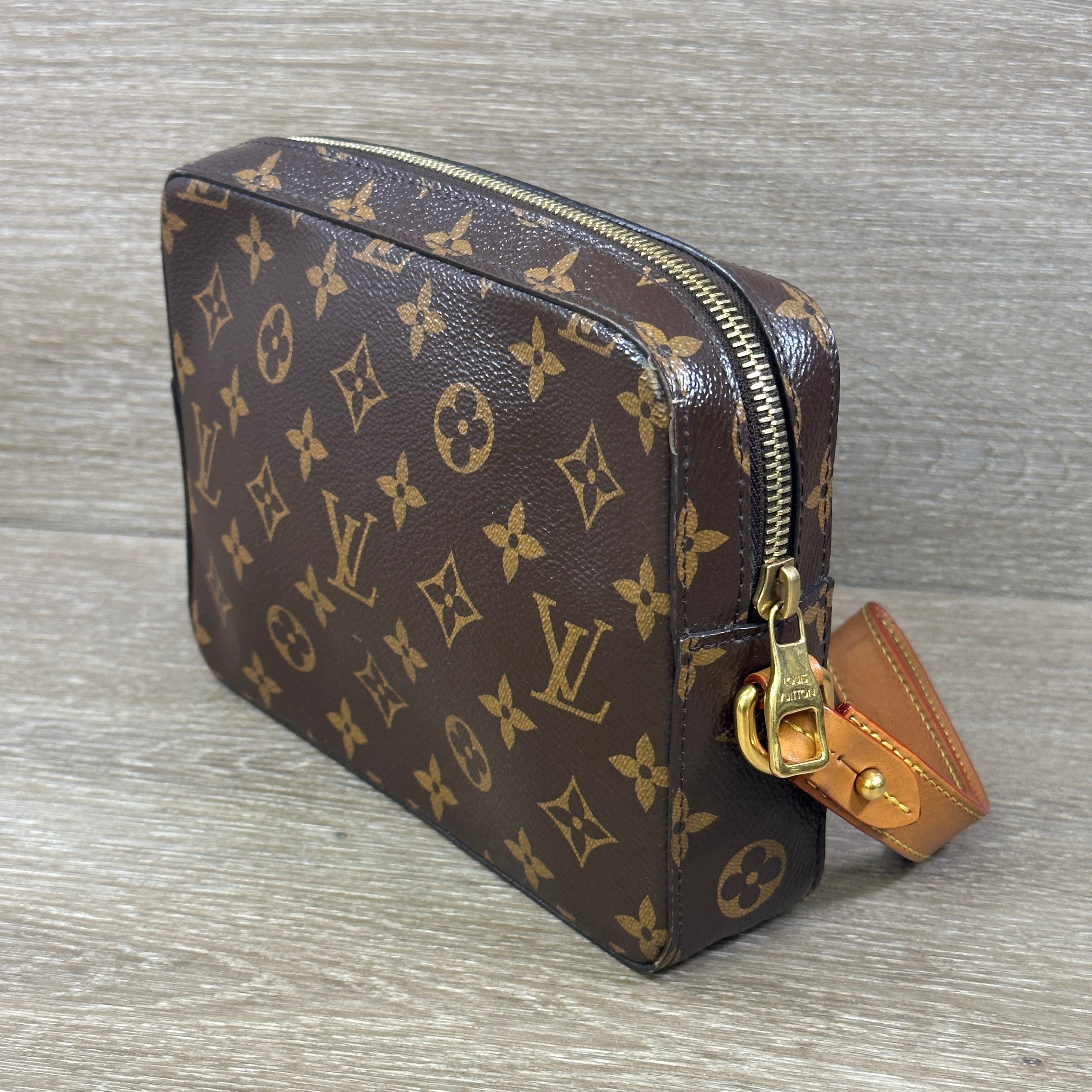 Louis Vuitton Soft Trunk Monogram Brown in Coated Canvas with