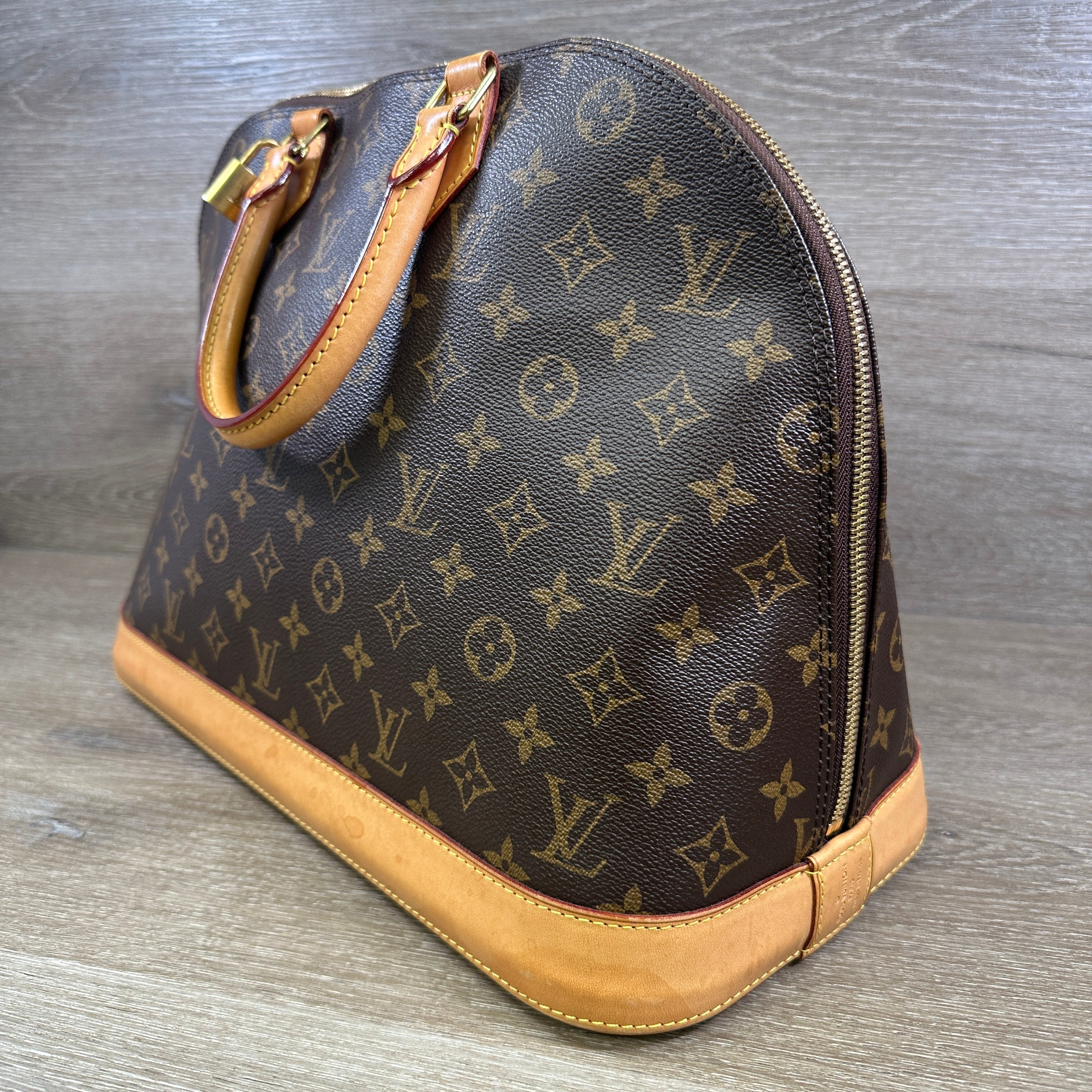 Louis Vuitton Vintage Alma Handbag