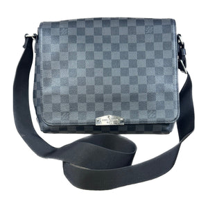 Louis Vuitton District NM Messenger Bag -  Damier Graphite PM - Chicago Pawners & Jewelers