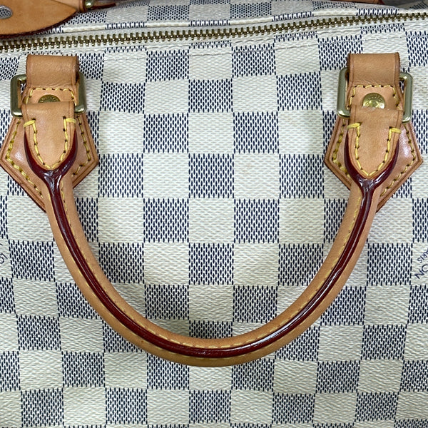 Louis Vuitton Speedy 30 - Damier Azur - Chicago Pawners & Jewelers