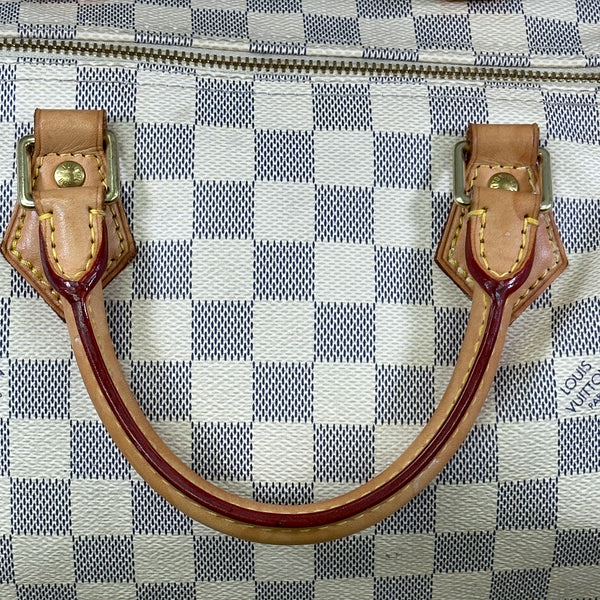 Louis Vuitton Speedy 30 - Damier Azur - Chicago Pawners & Jewelers