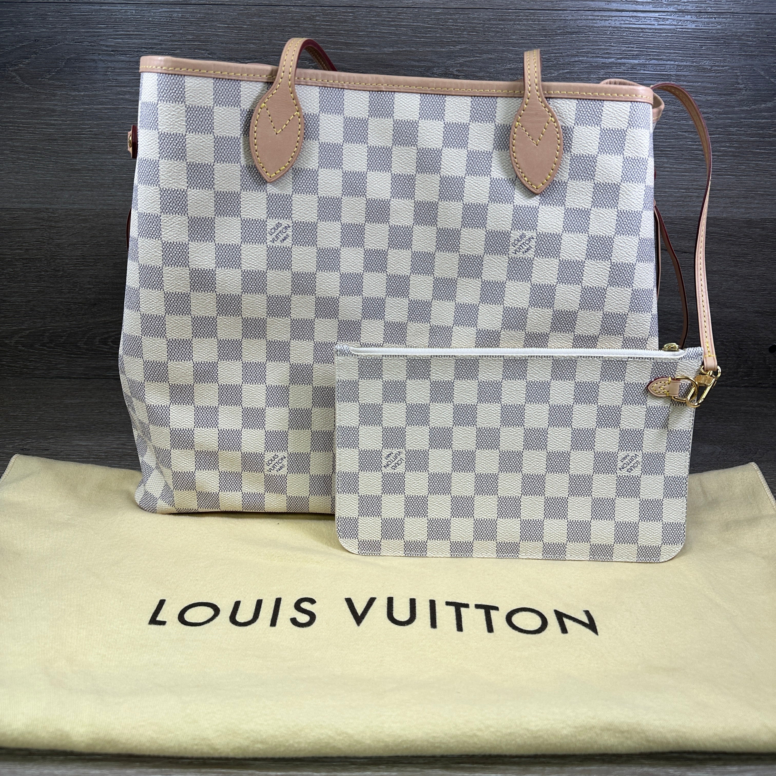 Louis Vuitton Favorite Damier Azur MM White/Blue - US
