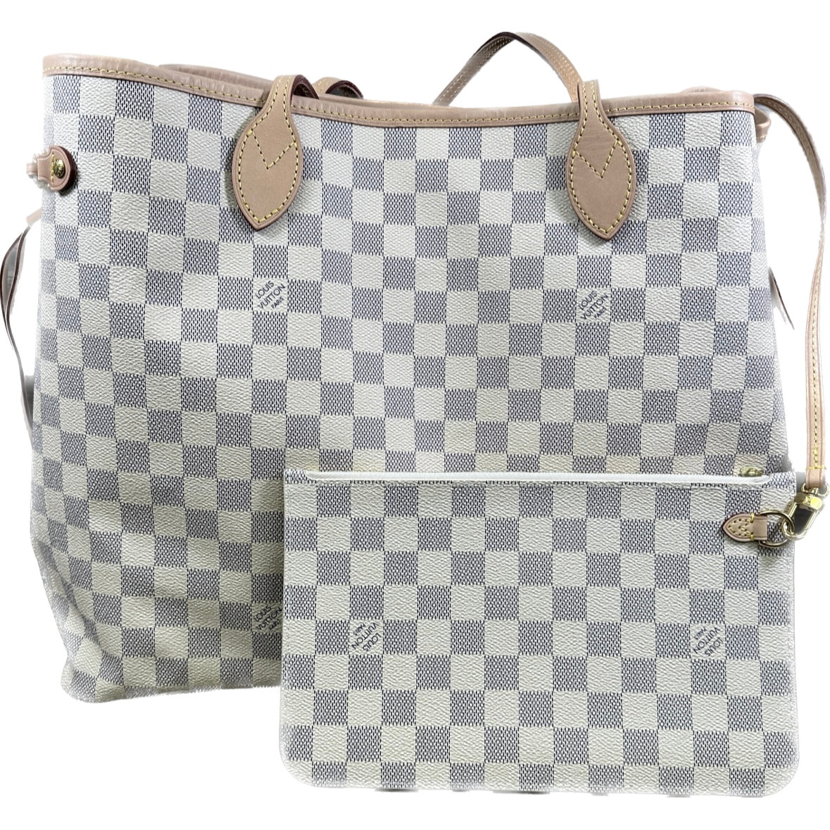 Louis Vuitton Neverful - Damier Azur – Chicago Pawners & Jewelers