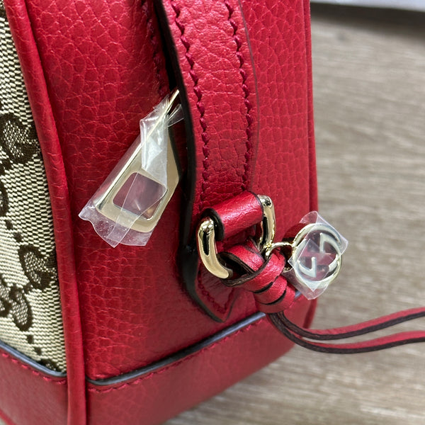Gucci Bree Crossbody GG Red Leather
