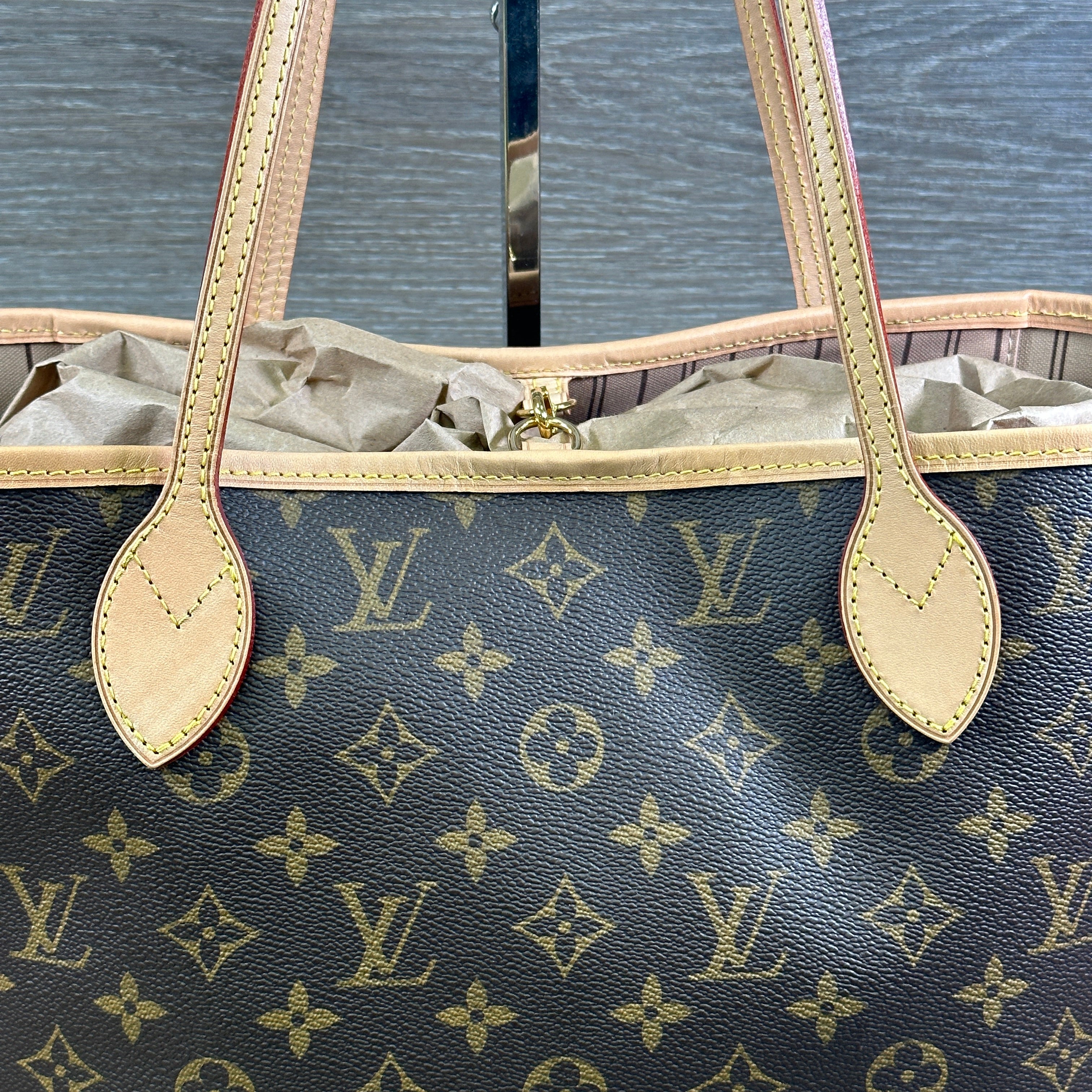 Louis Vuitton Monogram Velvet Neverfull Pochette