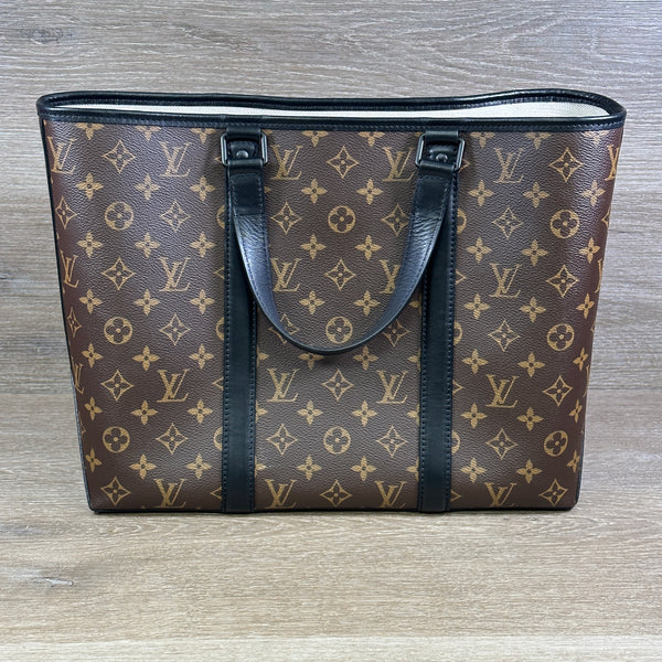 Louis Vuitton Monogram Macassar Weekend Tote PM For Sale at 1stDibs