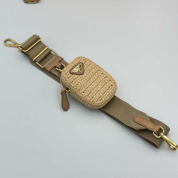 Prada Re-Edition 2005 Crochet Shoulder Bag