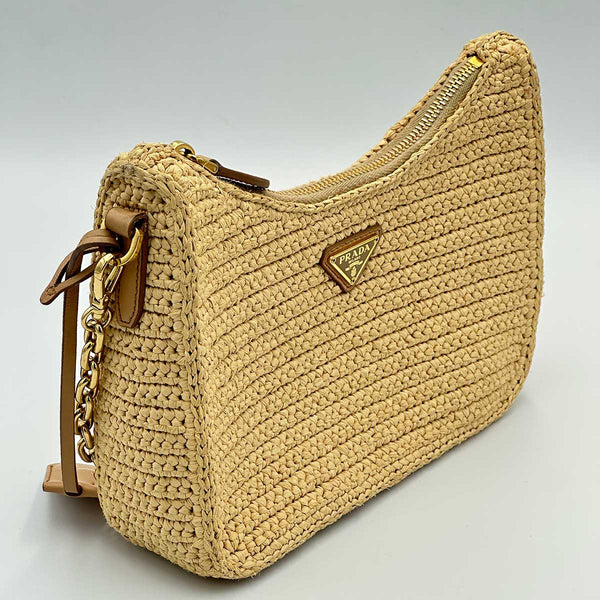 Prada Re-Edition 2005 Crochet Shoulder Bag