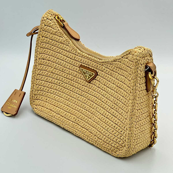 Prada Re-Edition 2005 Crochet Shoulder Bag