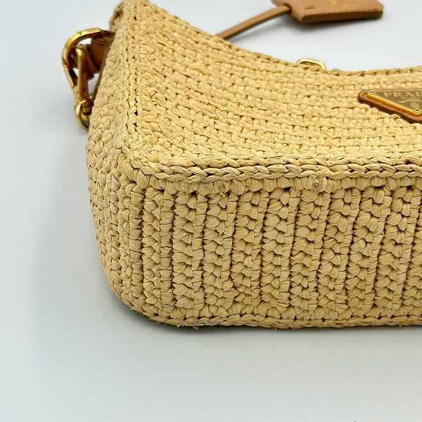 Prada Re-Edition 2005 Crochet Shoulder Bag