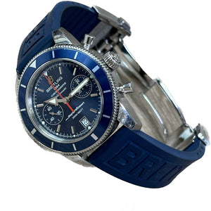 Breitling Superocean Heritage Chronograph Blue Dial - Chicago Pawners & Jewelers