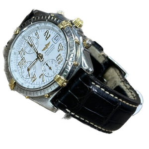 Breitling Chronomat Vitesse Chronograph SS/18K - Chicago Pawners & Jewelers