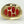 18k Yellow Gold Ring with Red Coral