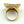 18k Yellow Gold Ring with Red Coral