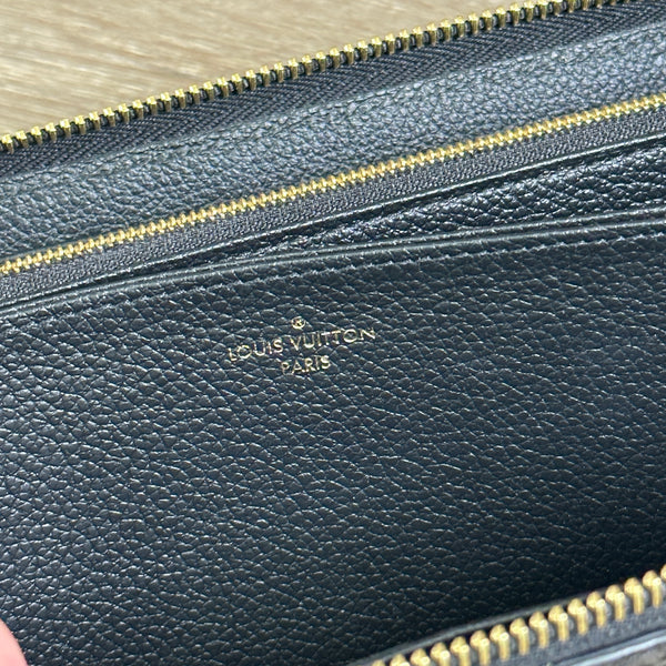 Louis Vuitton Monogram Empriente Zippy Long Wallet - Black - Chicago Pawners & Jewelers