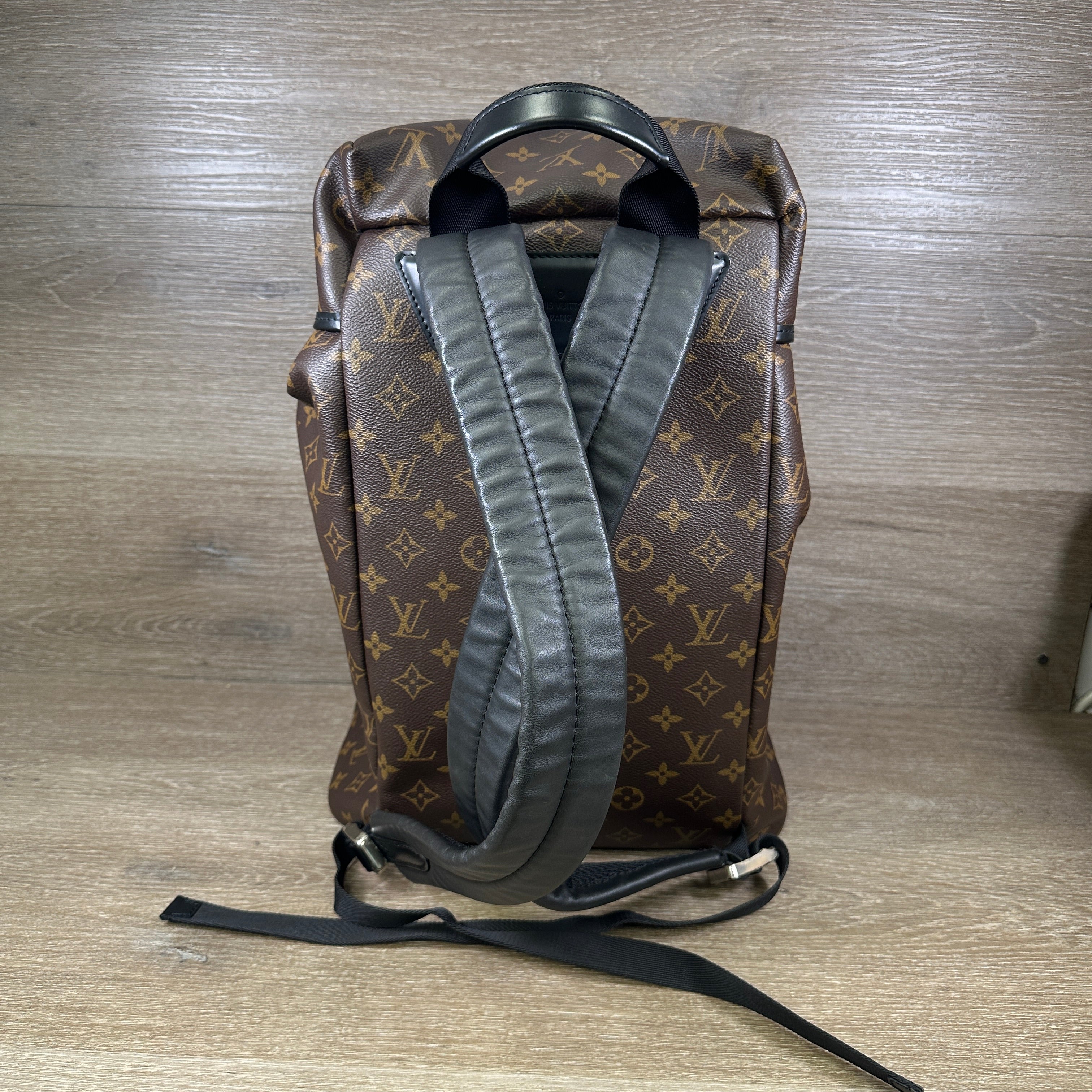 louis vuitton backpack zack monogram macassar brown Louis Vuitton Monogram Macassar Zack Backpack