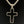 David Yurman Black Onyx And Sterling Silver Exotic Stone Cross Pendant Necklace