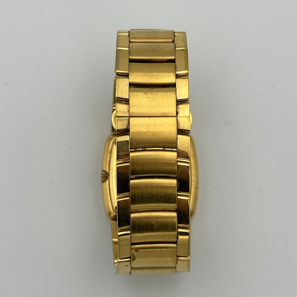 Gucci 8500M Mens Watch Gold with White Dial