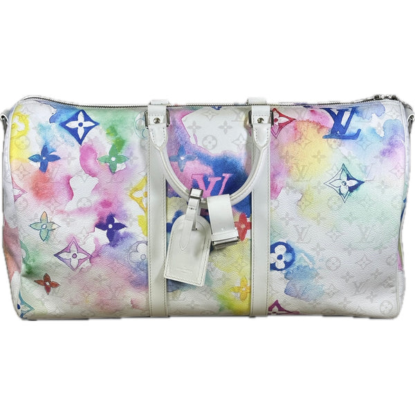 Louis Vuitton Keepall Bandoulière 50 - Monogram Watercolor Multicolor