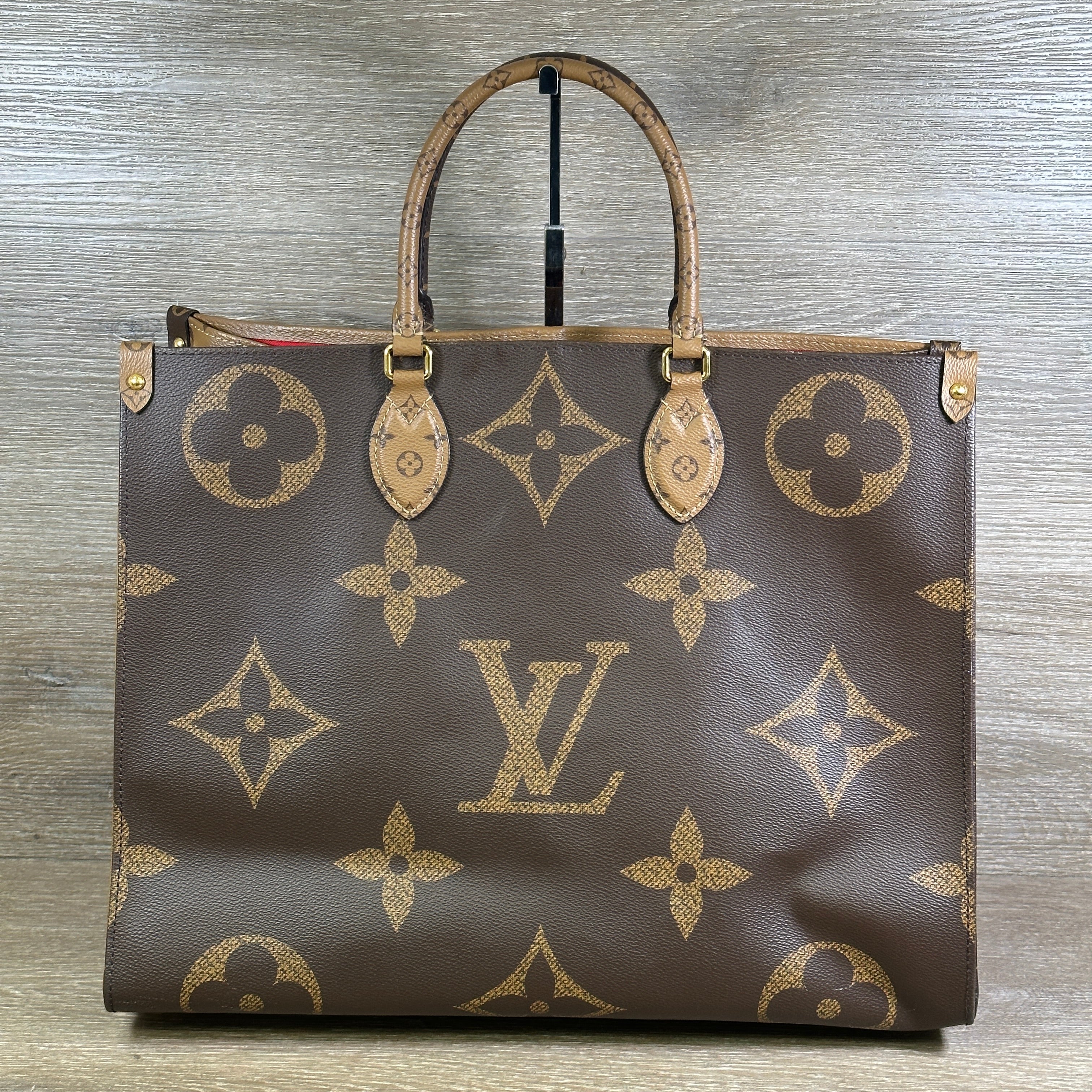 Reverse Monogram Louis Vuitton Large Monogram Bag Louis Vuitton