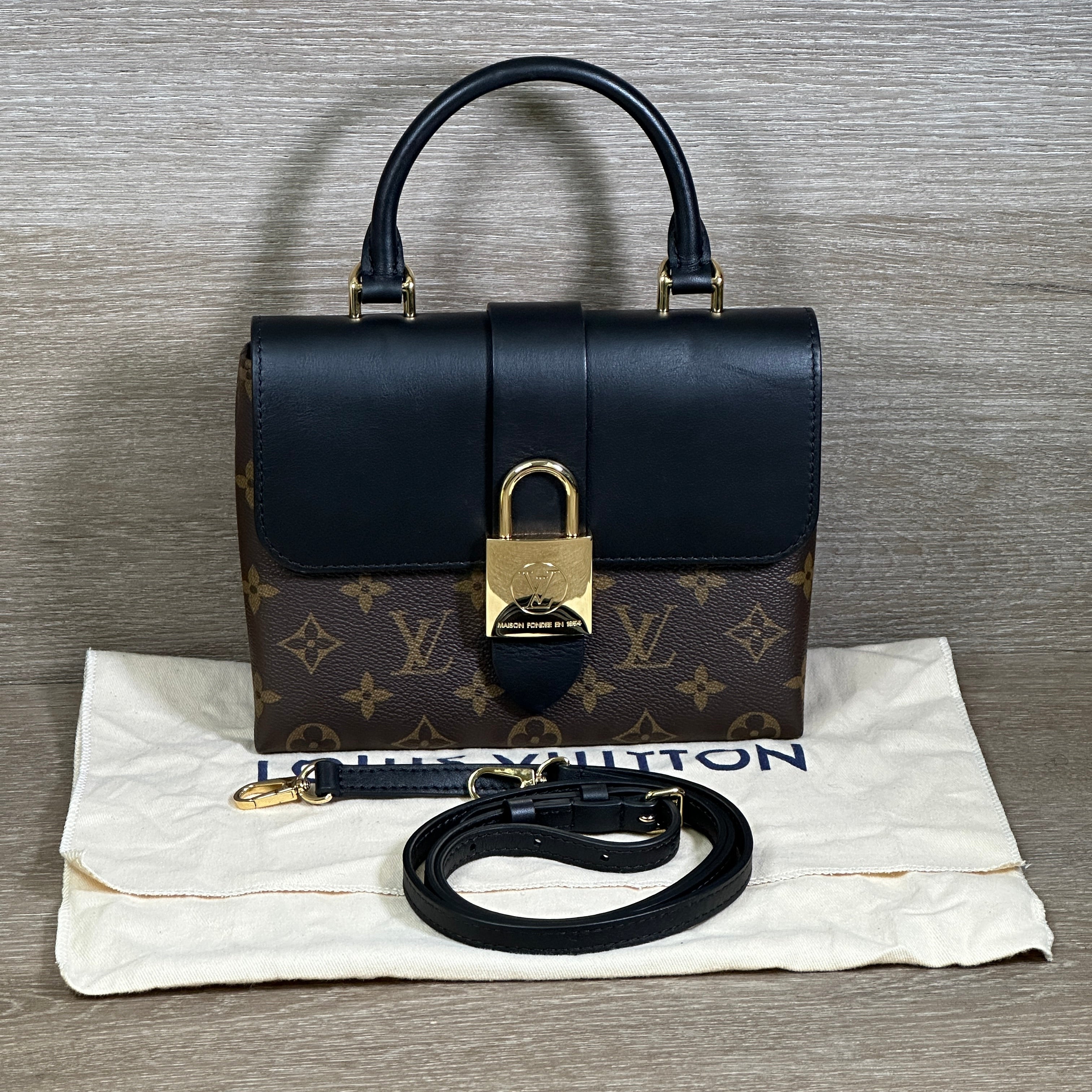 Lv Bag Locky Bb Lv Price Pre-Owned Louis Vuitton Locky BB Monogram
