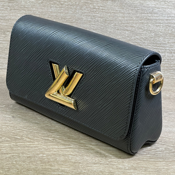 Louis Vuitton Twist West Handbag - Epi Leather - Black - Chicago Pawners & Jewelers