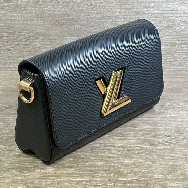 Louis Vuitton Twist West Handbag - Epi Leather - Black - Chicago Pawners & Jewelers