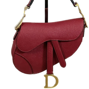 Dior Saddle Bag - Burgundy - Chicago Pawners & Jewelers