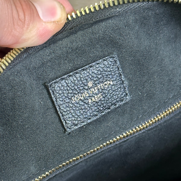 Louis Vuitton Speedy Bandoulière 25 - Giant Empriente Leather - Black - Chicago Pawners & Jewelers