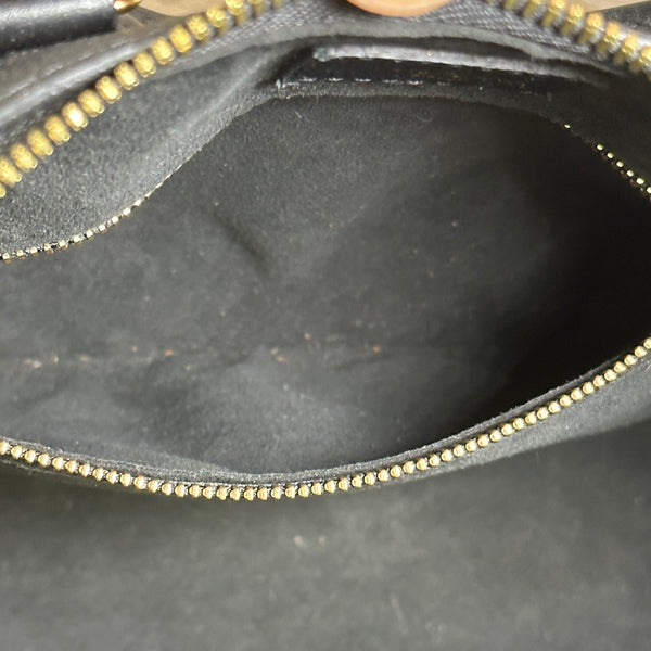 Louis Vuitton Speedy Bandoulière 25 - Giant Empriente Leather - Black - Chicago Pawners & Jewelers