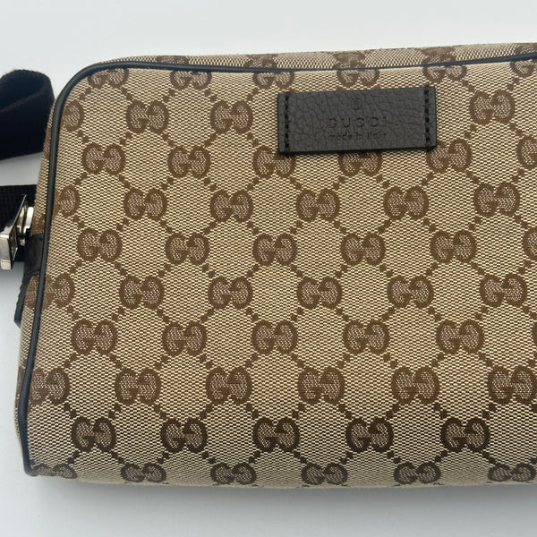 Gucci Monogram Canvas Belt Bag